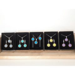 Lisa beton ékszerszett - többféle színben 