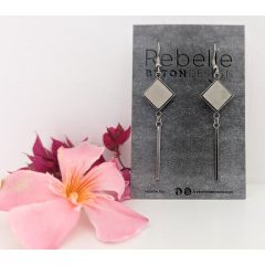 Lana fülbevaló - csiszolatlan