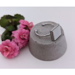 Lana Gyűrű - beton kocka gyűrű - többféle színben 