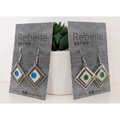 ReGlass fülbevalók 