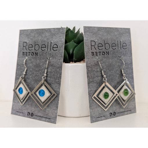 ReGlass fülbevalók 