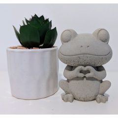 Beton béke - kerti dekoráció - festhető