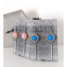 Mona fülbevaló - többféle színben kérhető gömbbel